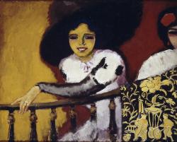 En la plaza, femmes à la balustrade - Van Dongen