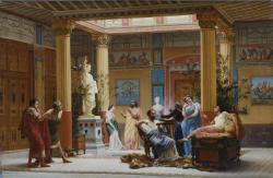 La maison pompéienne de Joseph Napoléon par Gustave Boulanger