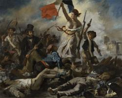 <em>La Liberté guidant le peuple</em> d’Eugène Delacroix
