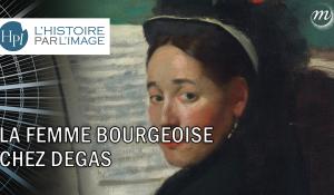 La femme bourgeoise chez Degas_miniature