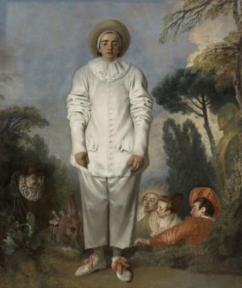 Pierrot - WATTEAU Jean-Antoine