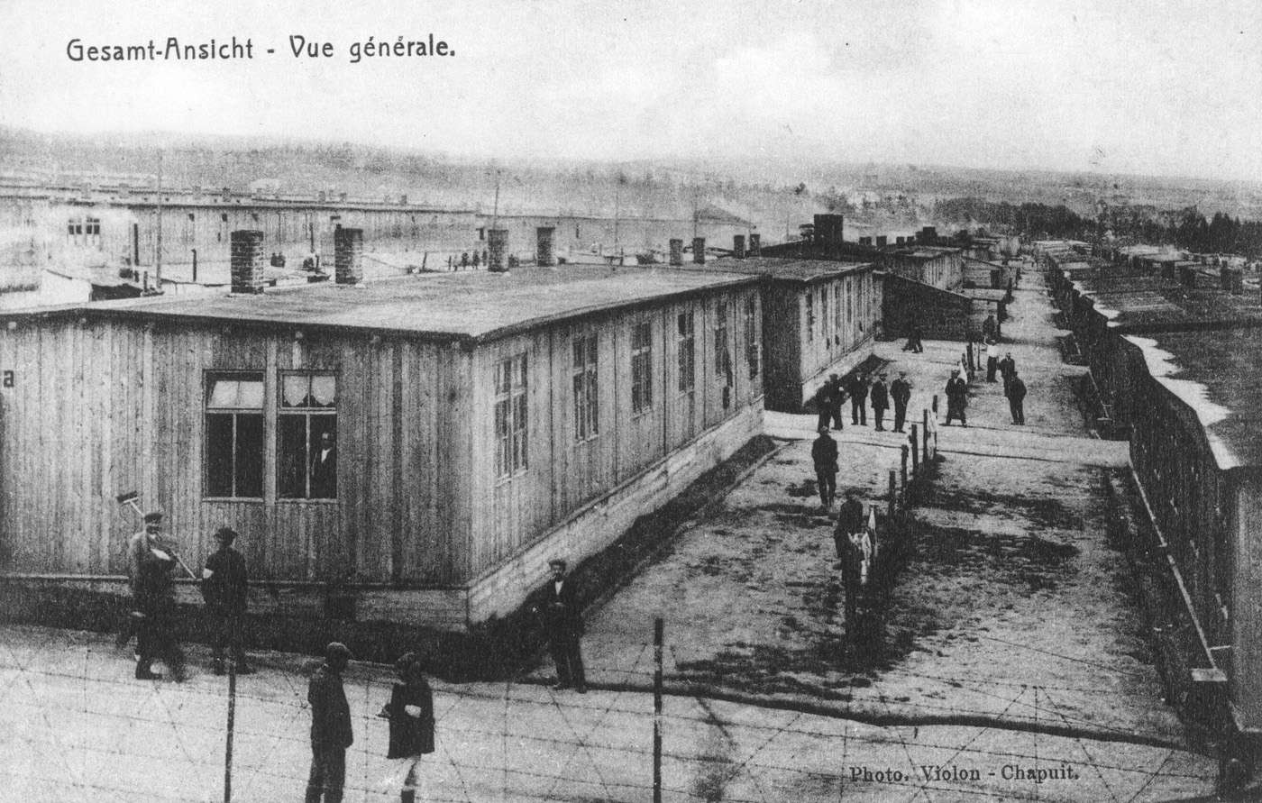 Vue générale du camp de Holzminden.