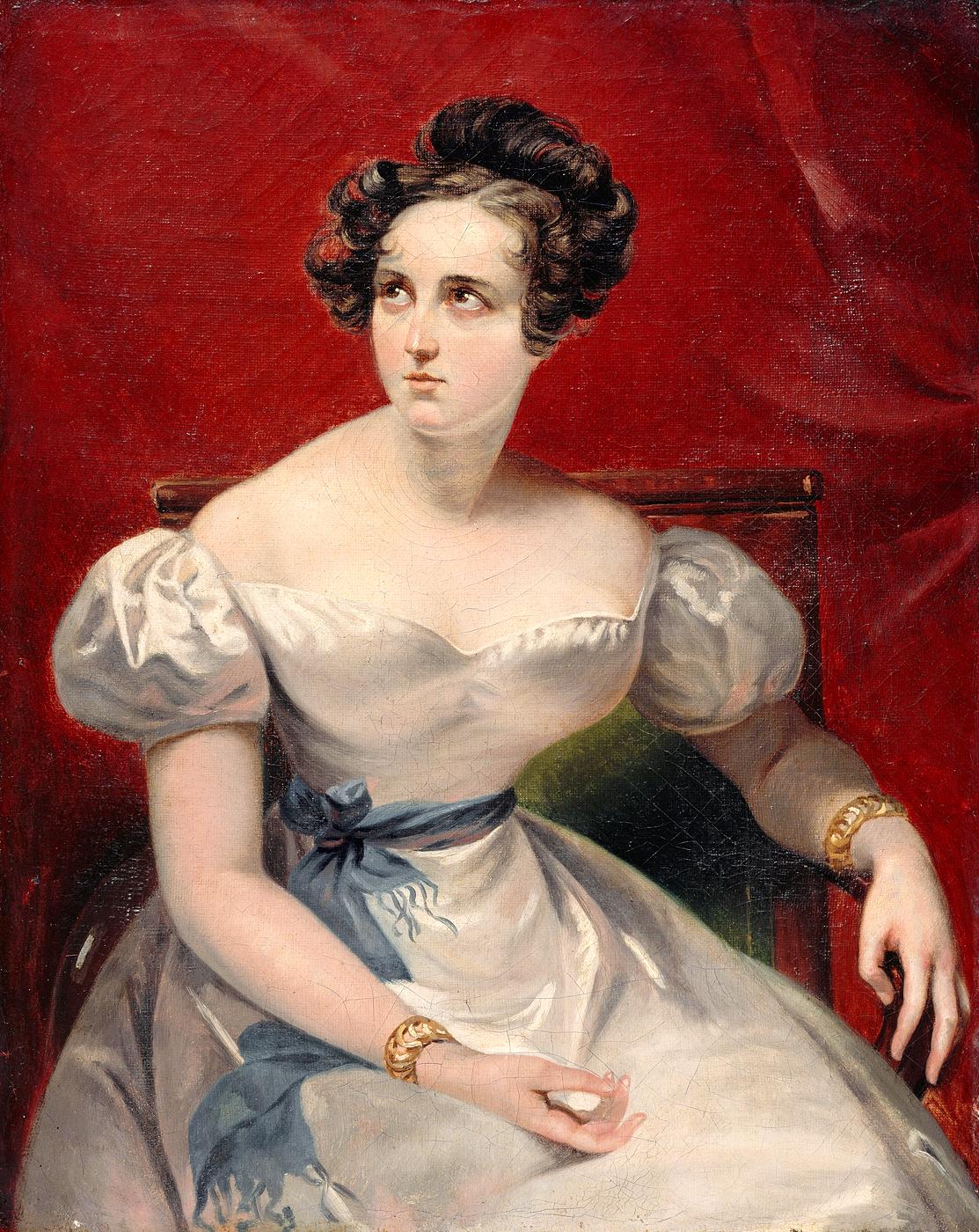 Harriet Smithson. Claude DUBUFE (1790 - 1864)