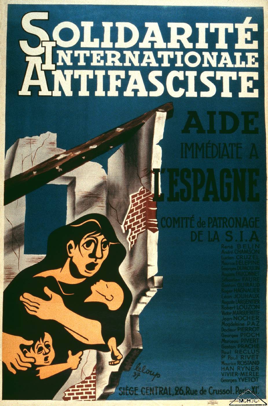 Solidarité internationale antifasciste.