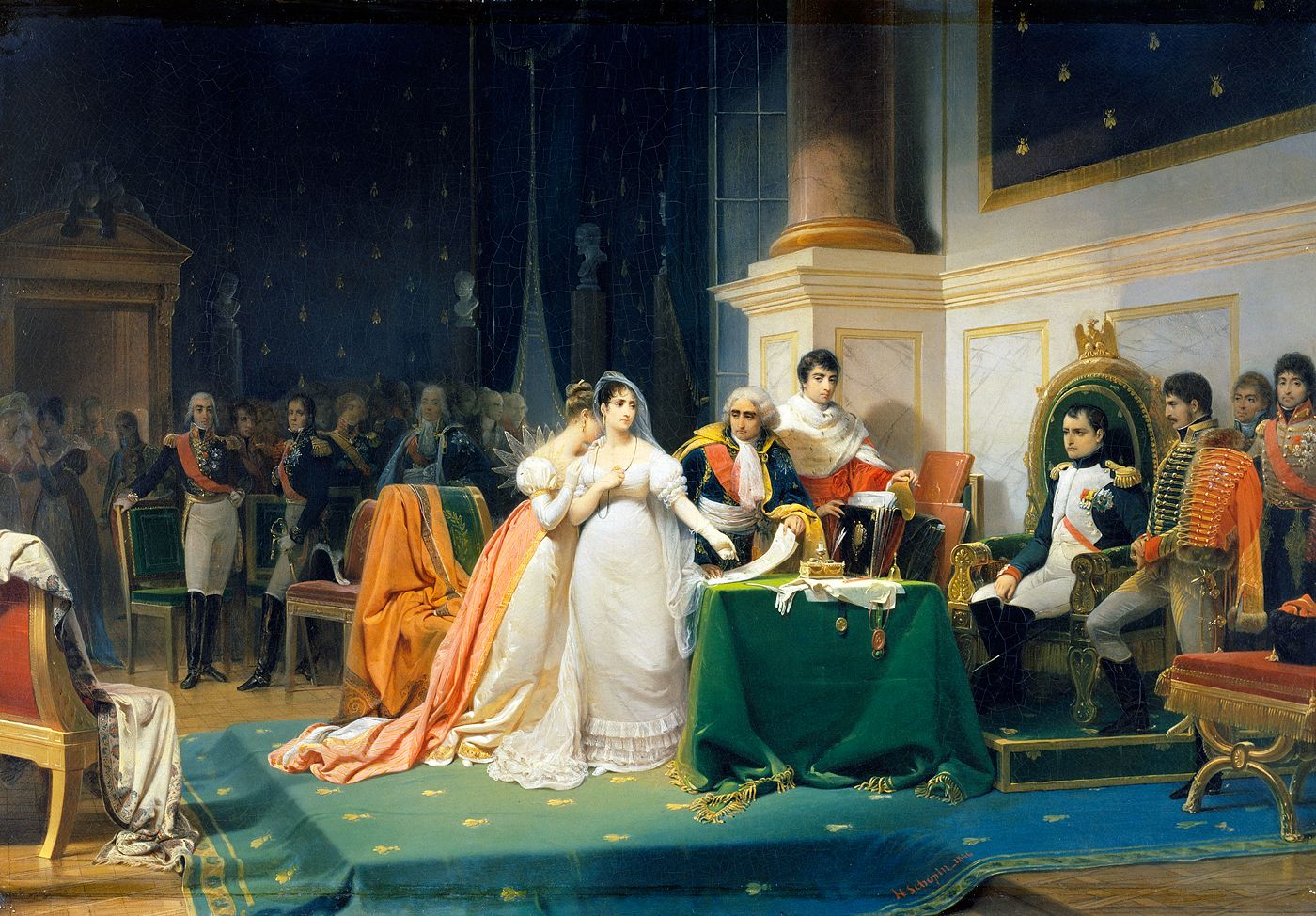 Le divorce de l'impératrice Joséphine.