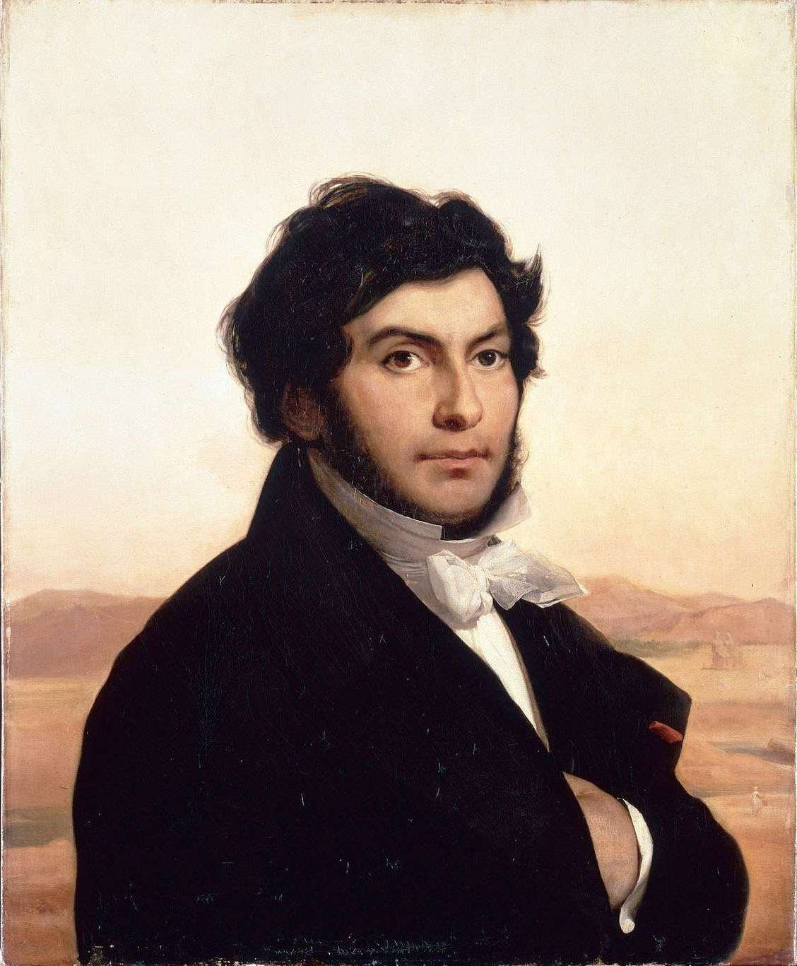 Jean François Champollion. Léon COGNIET (1794 - 1880)