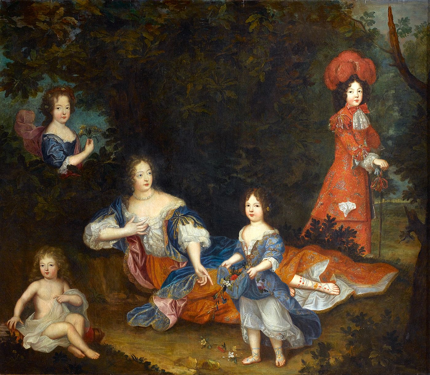 Madame de Montespan et ses enfants. Pierre MIGNARD (d'après) (1612 - 1695)