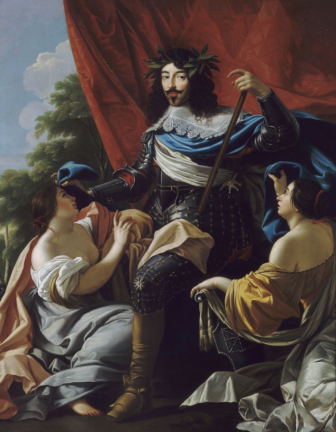 Louis XIII (1601-1643) Simon VOUET (d'après) (1590 - 1649)