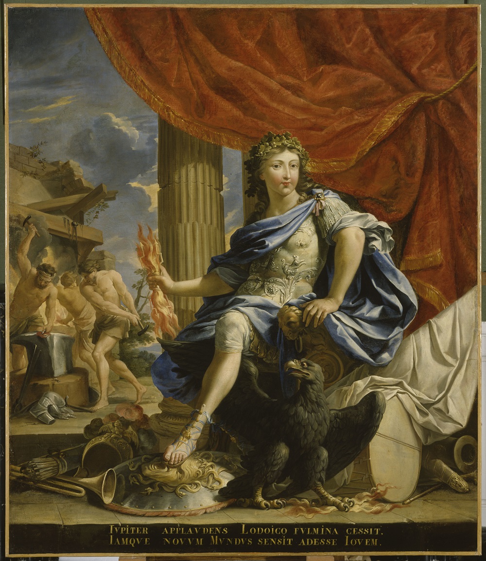 Louis XIV en Jupiter, vainqueur de la Fronde