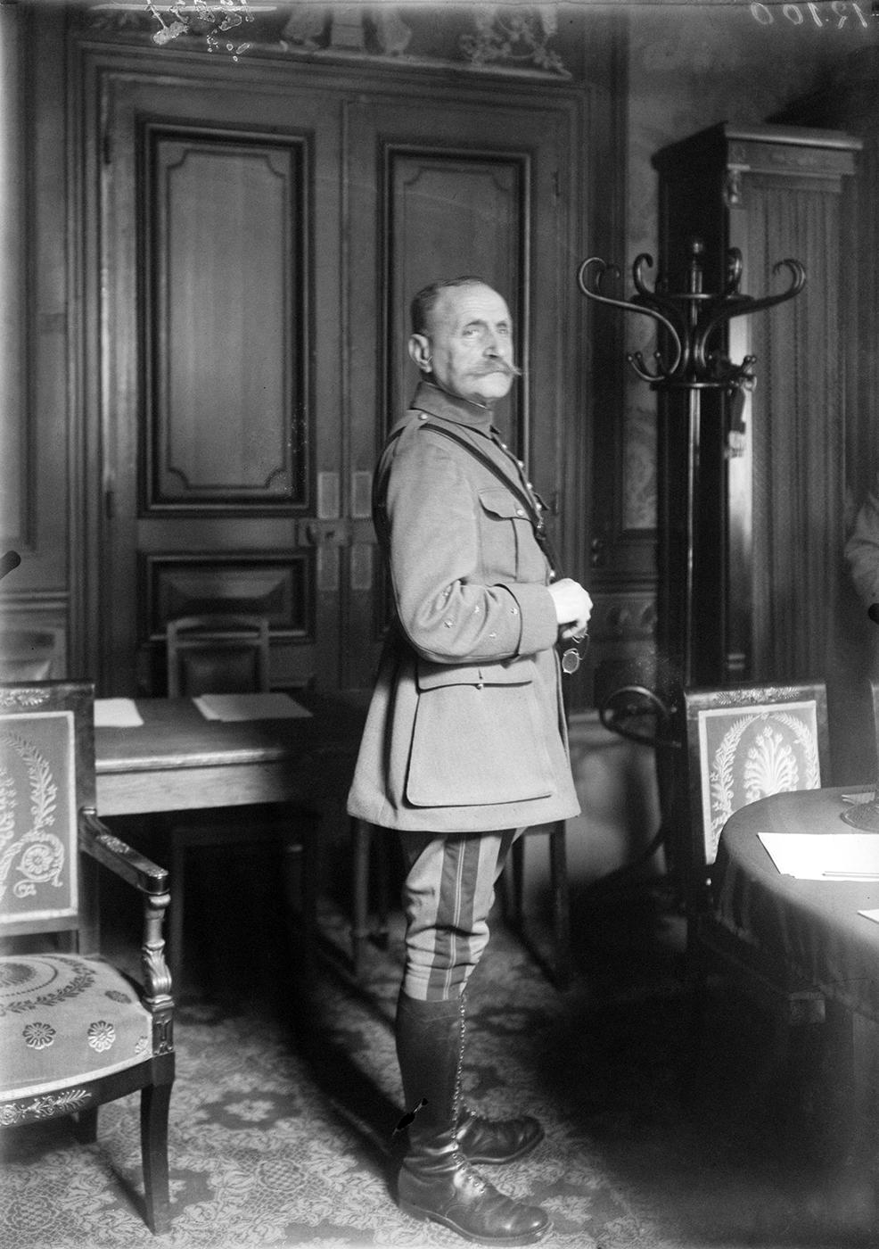 Le maréchal Foch (1851-1929).