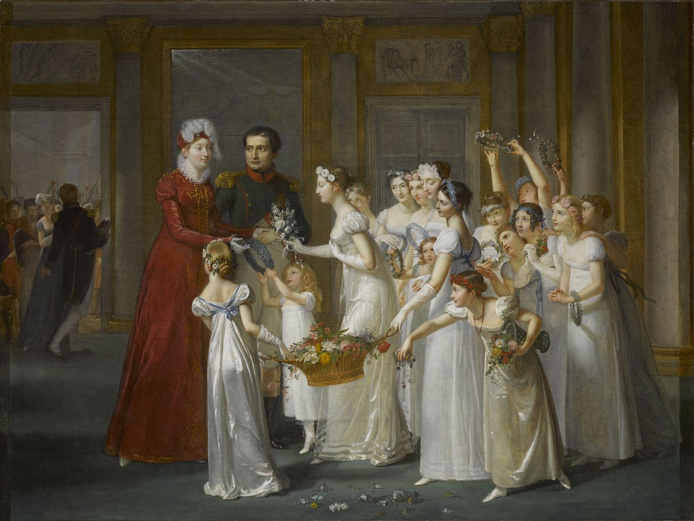 Arrivée de l'archiduchesse Marie-Louise à Compiègne, 28 mars 1810.