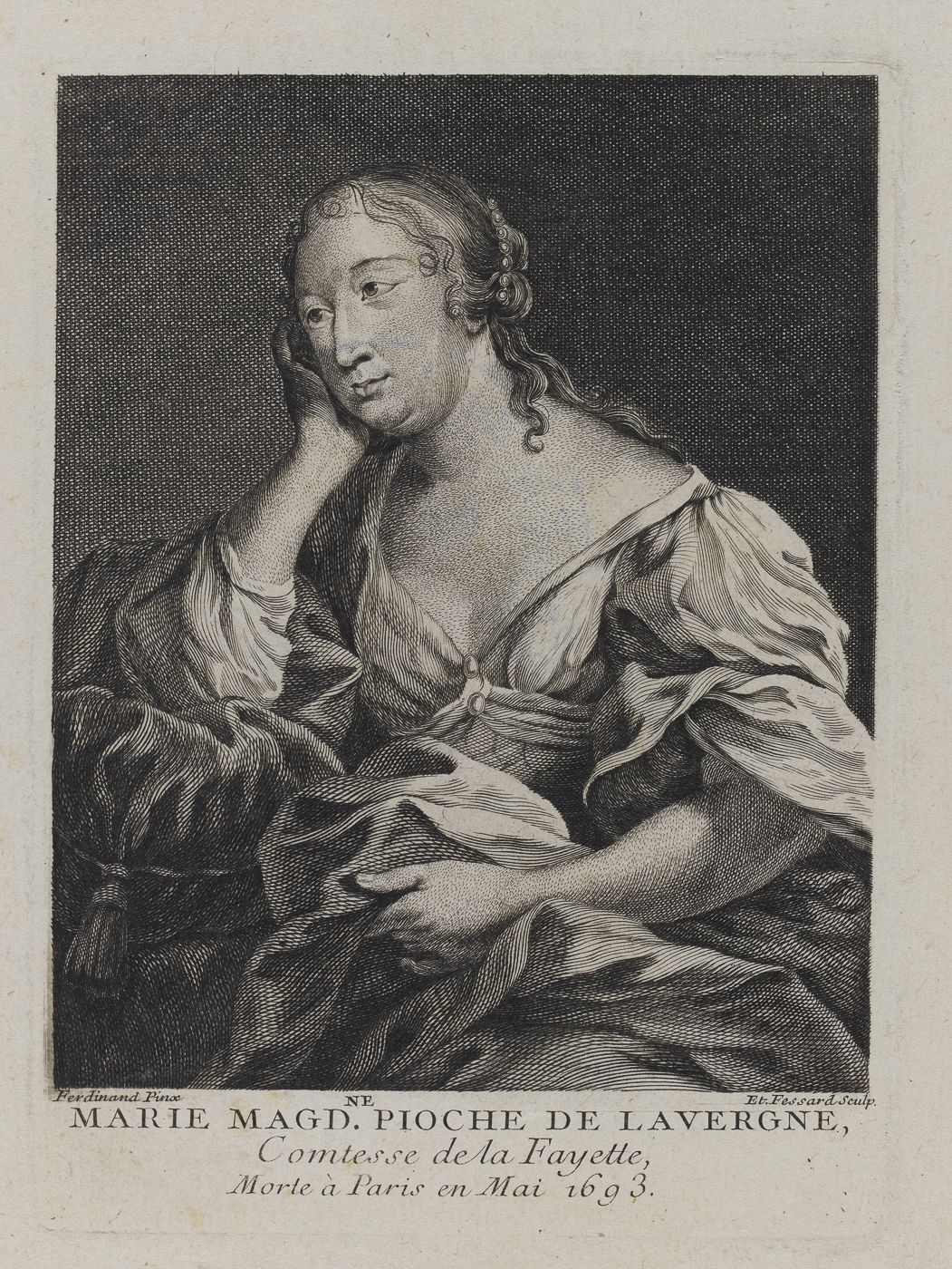 Madame, comtesse de La Fayette Louis ELLE L'ANCIEN dit FERDINAND II (1612 - 1689)