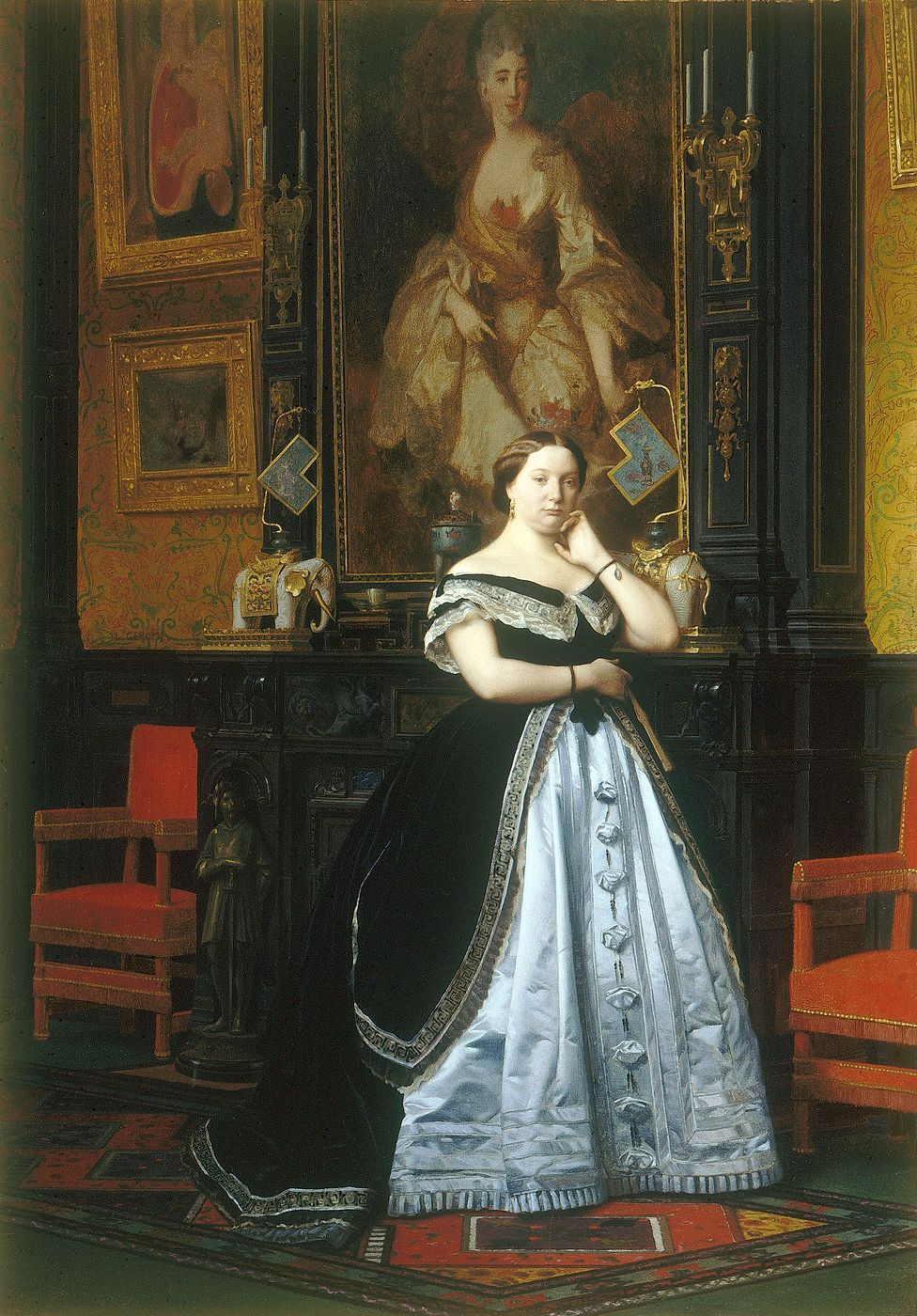 Portrait de la baronne Nathaniel de Rothschild