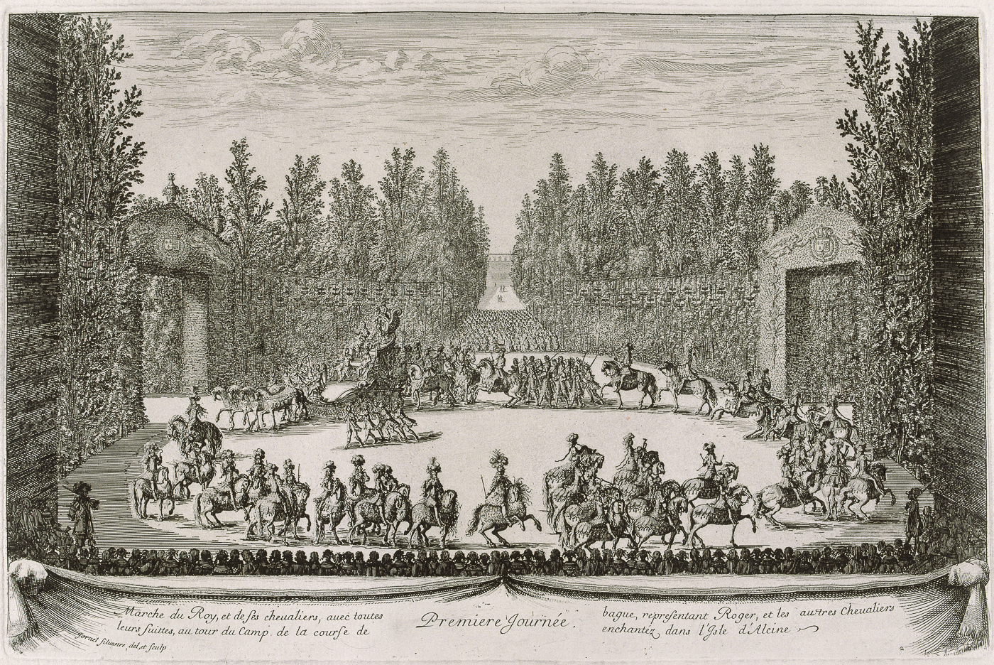 La Fête "Les Plaisirs de l'Ile Enchantée" donnée par Louis XIV à Versailles