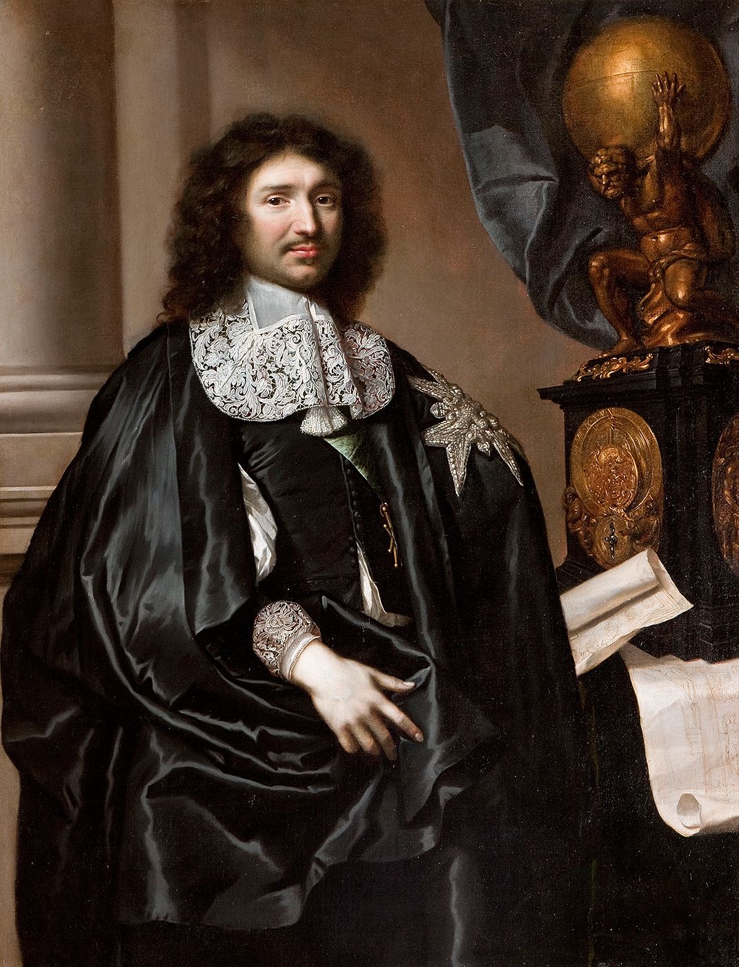 Jean-Baptiste Colbert (1619-1683), ministre  Claude LEFEBVRE (1632-1675)