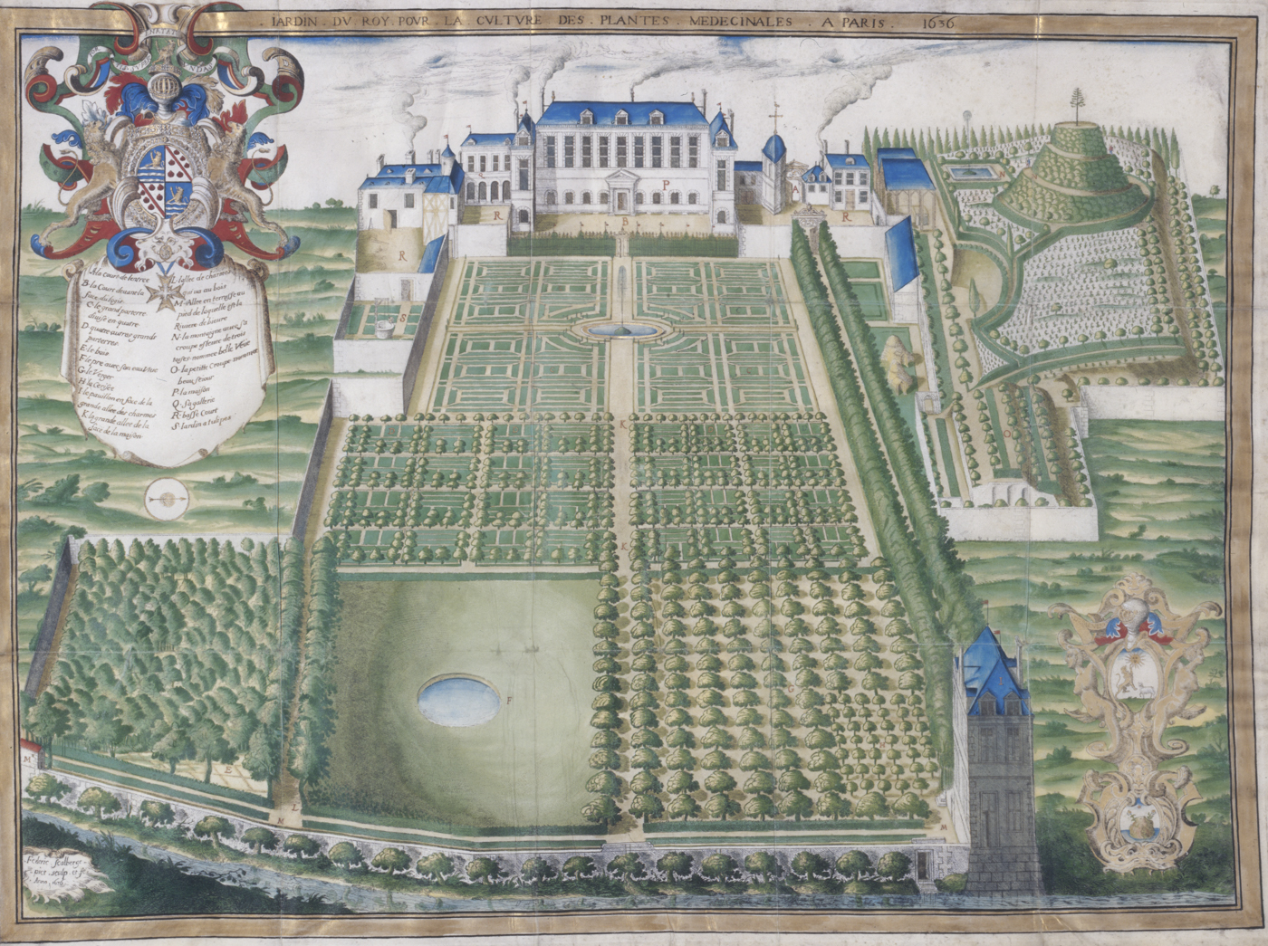 Le jardin botanique du roi Louis XIII - Histoire analysée en images et œuvres d'art | https://histoire-image.org/