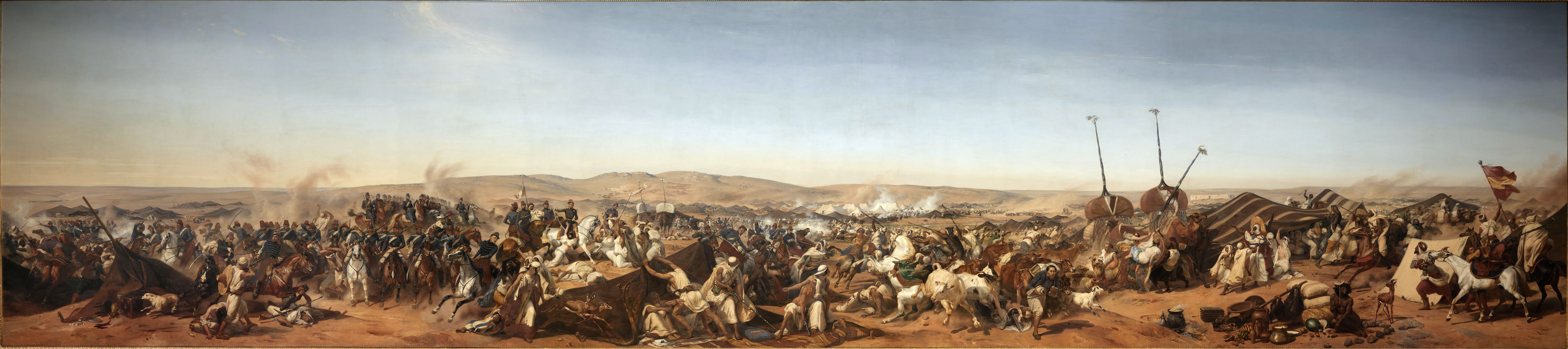 Prise de la smalah d'Abd-El-Kader à Taguin. 16 mai 1843.