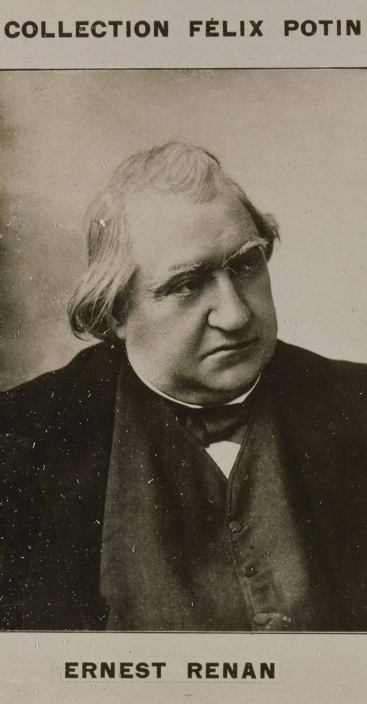 Ernest Renan (1823-1892), écrivain français