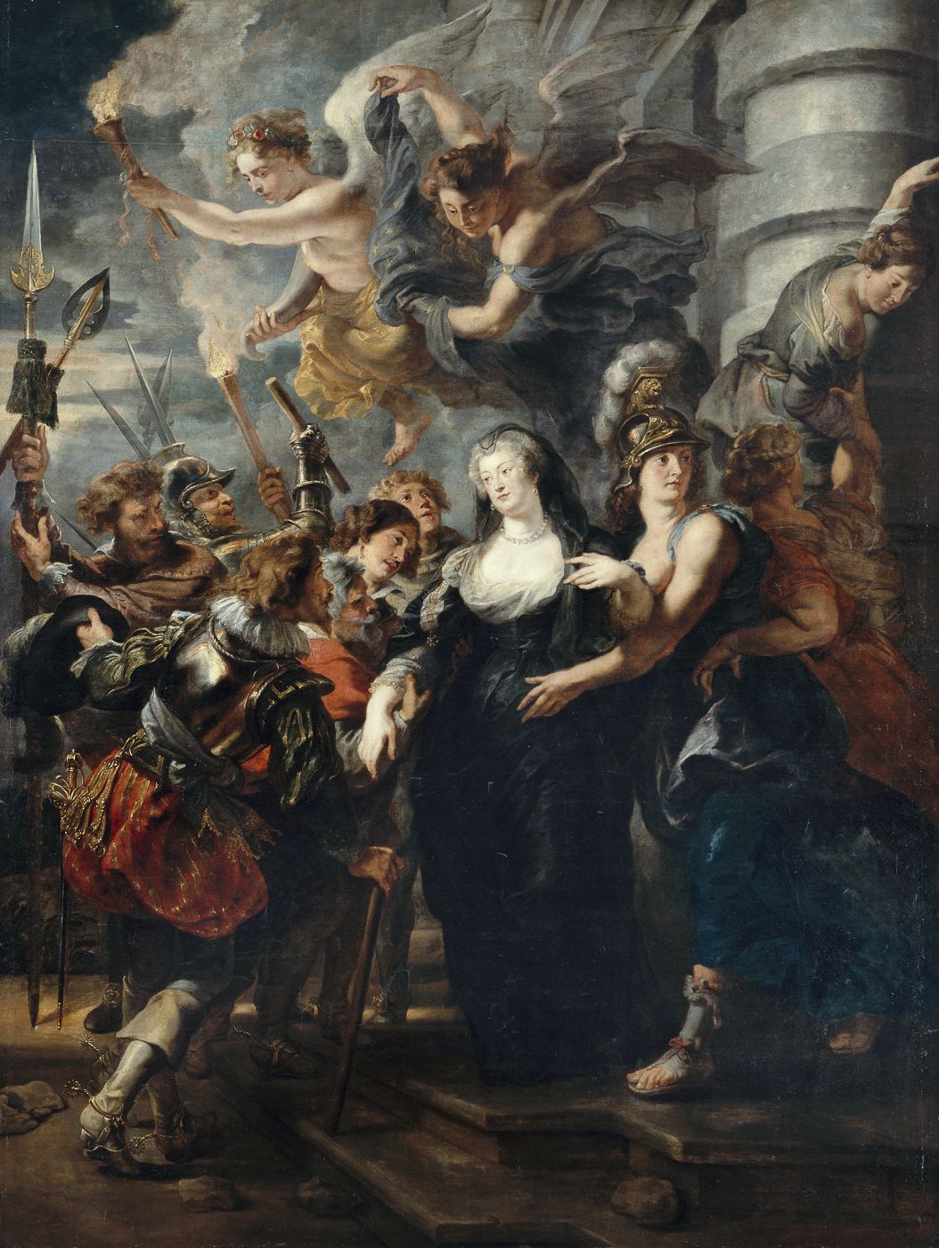 La reine s'enfuit du château de Blois dans la nuit du 21 au 22 février 1619