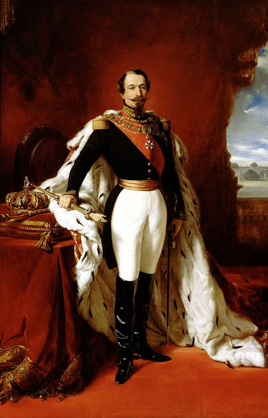 Napoléon III , empereur des Français (1808-1873).