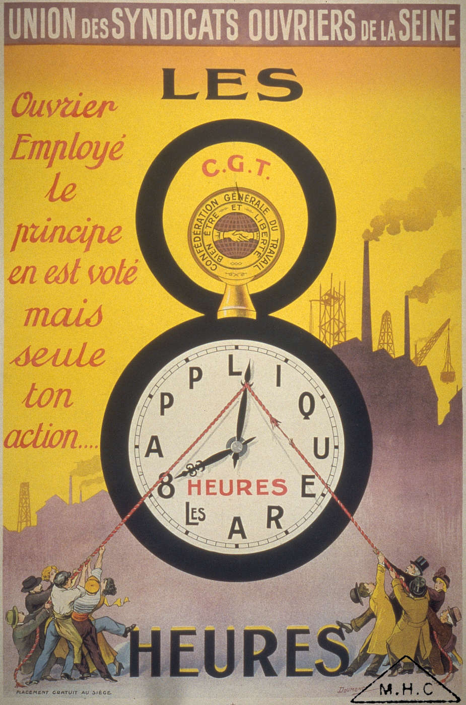 Série d'affiches « Notre heure, notre droit »