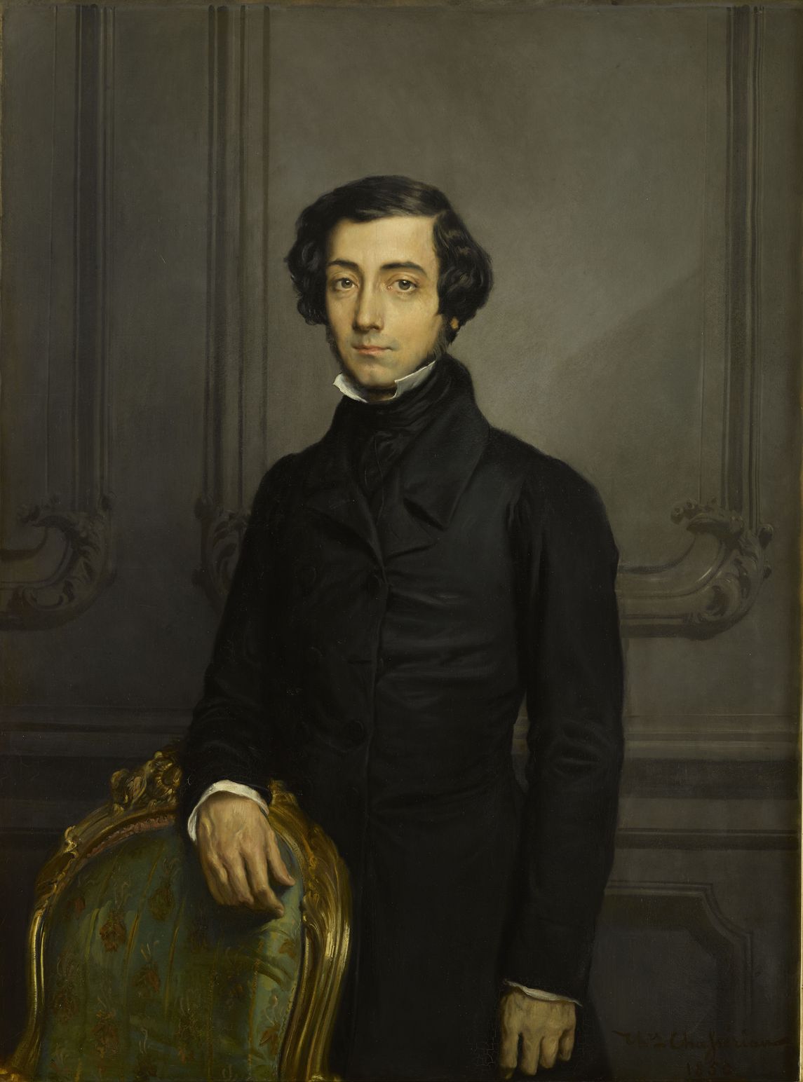 Alexis-Charles-Henri Cléral de Tocqueville. Théodore CHASSERIAU (1819 - 1856)