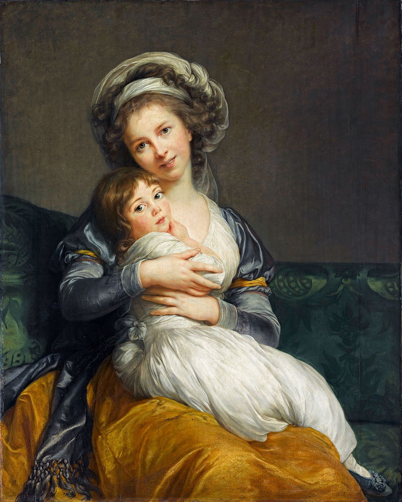 Madame Vigée Le Brun et sa fille, Jeanne Marie-Louise.