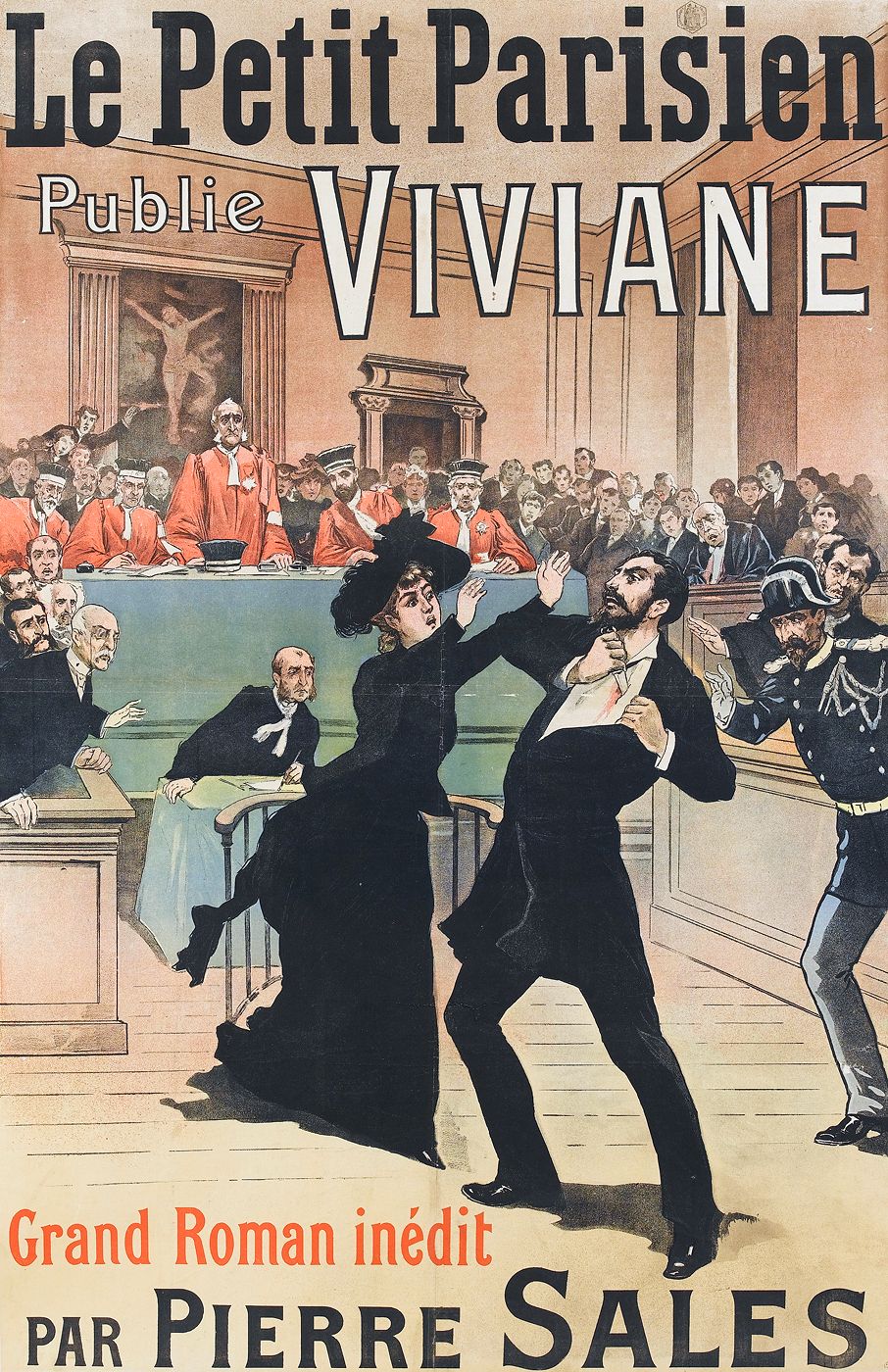 "Le Petit Parisien" publie "Viviane"...