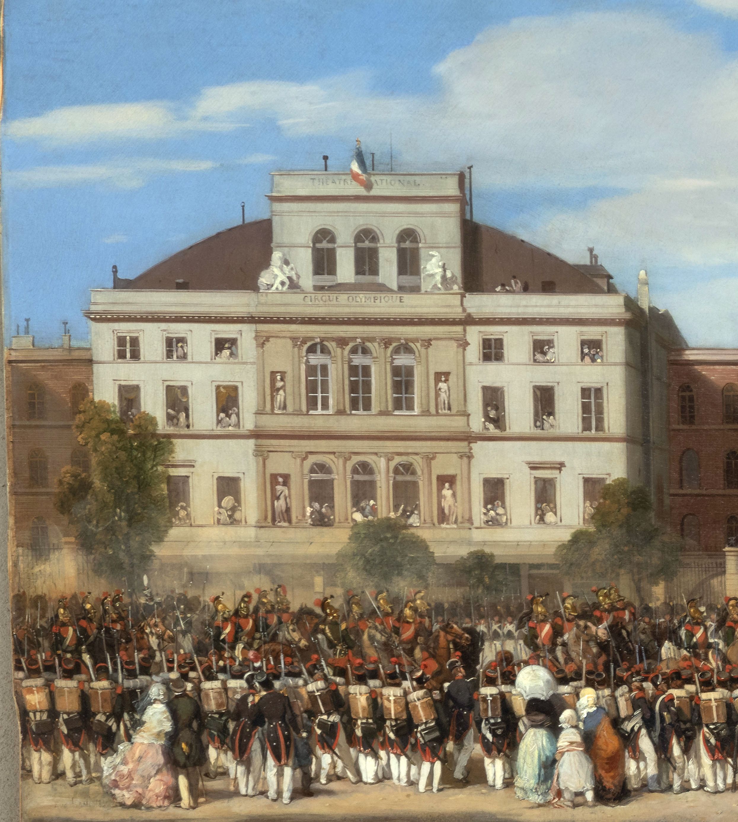 Revue de la Garde nationale, attentat de Fieschi