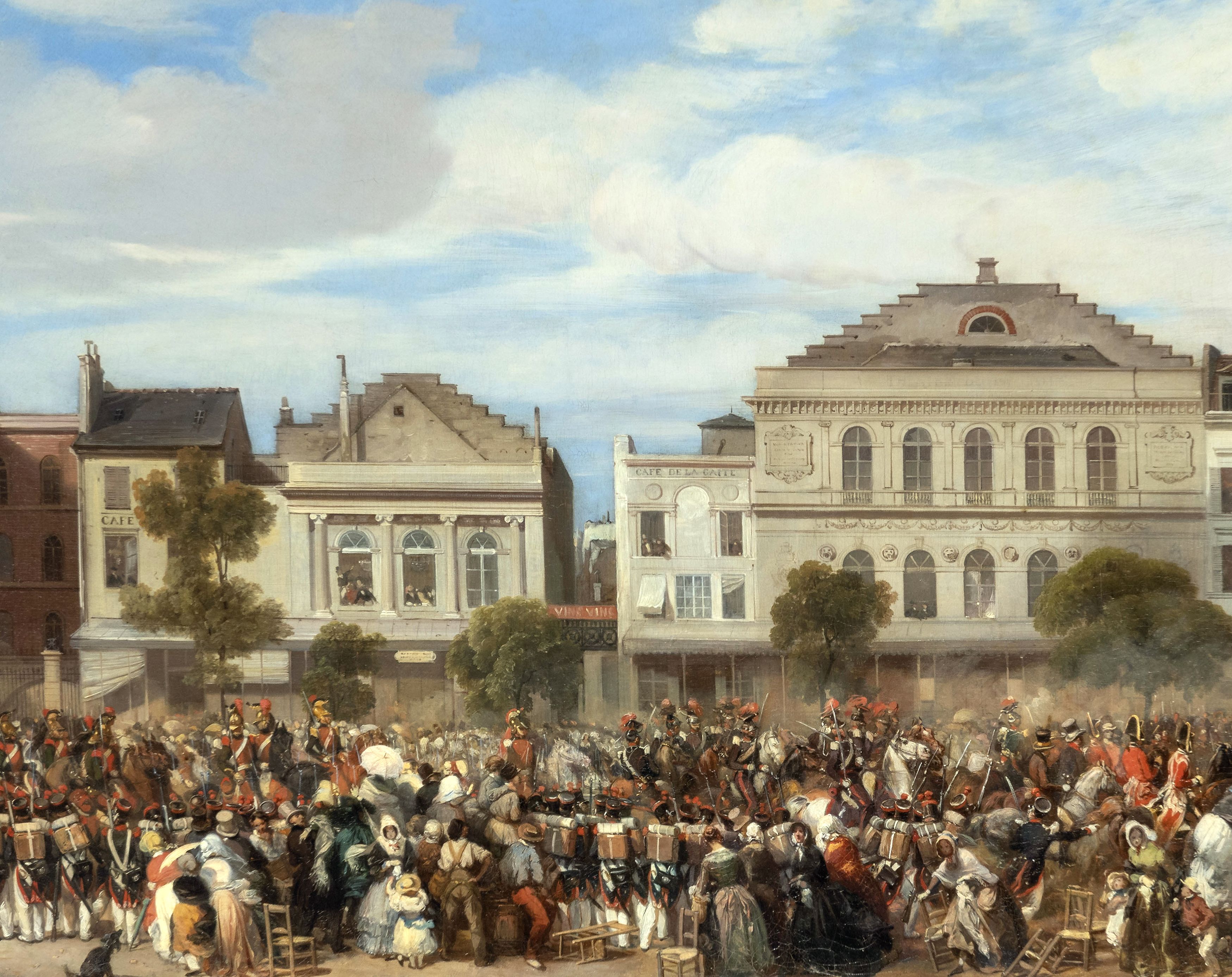 Revue de la Garde nationale, attentat de Fieschi