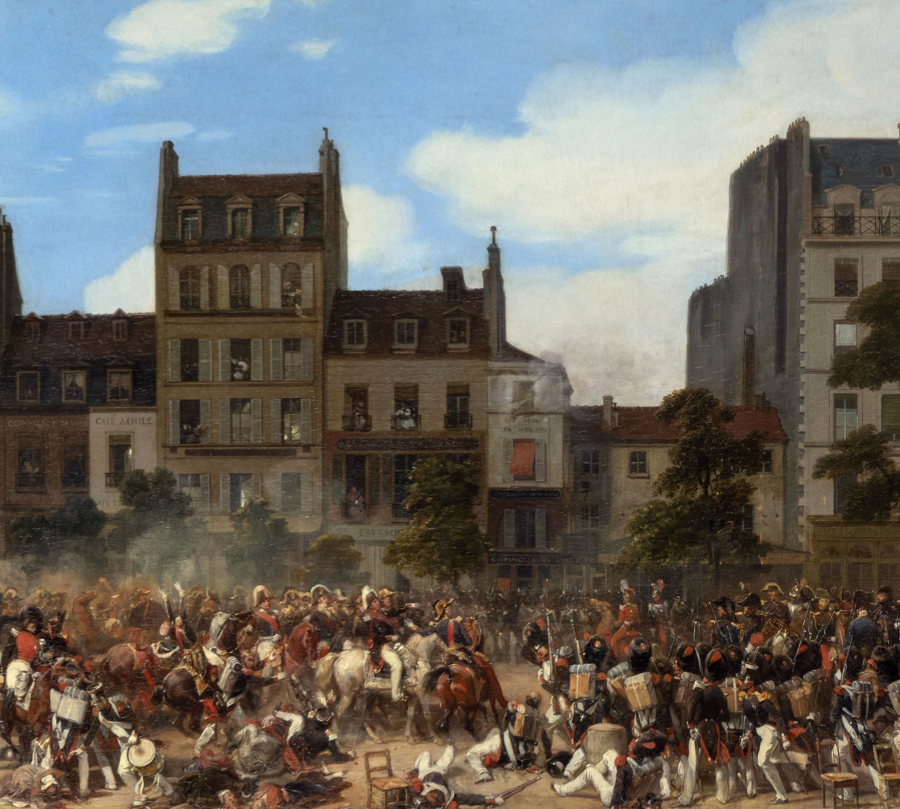 Revue de la Garde nationale, attentat de Fieschi