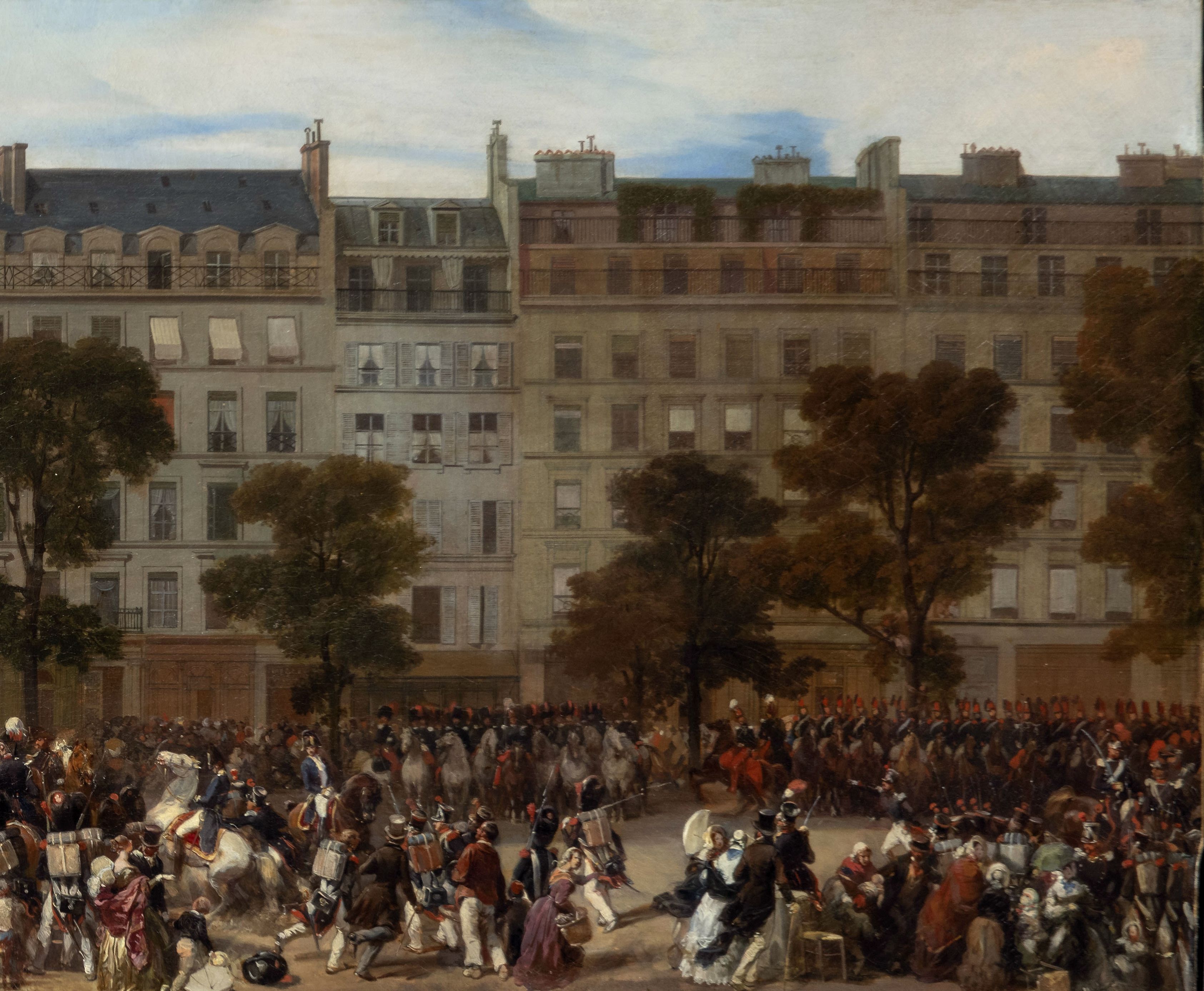 Revue de la Garde nationale, attentat de Fieschi