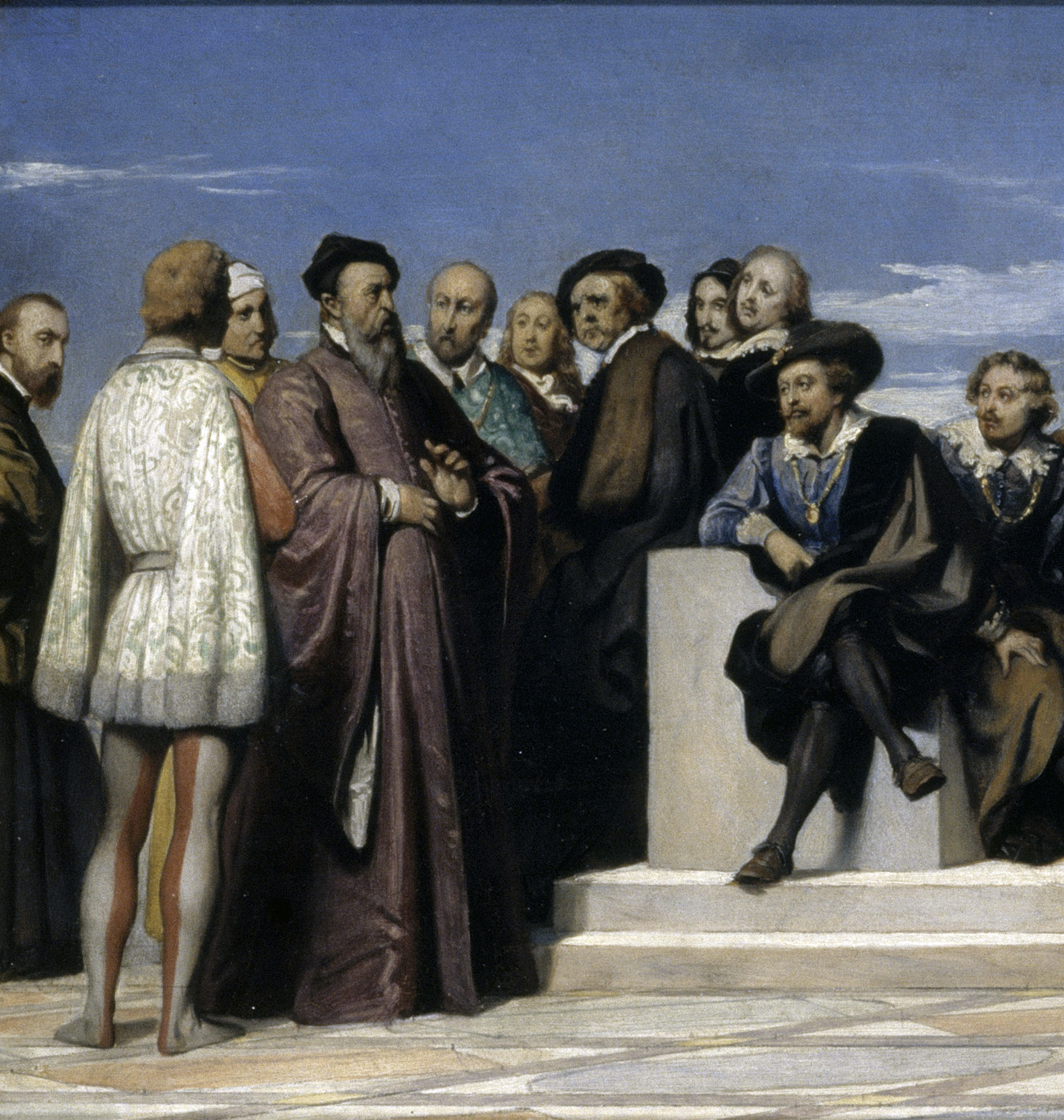 Projet pour l'hémicycle de l'École des Beaux Arts de Paris