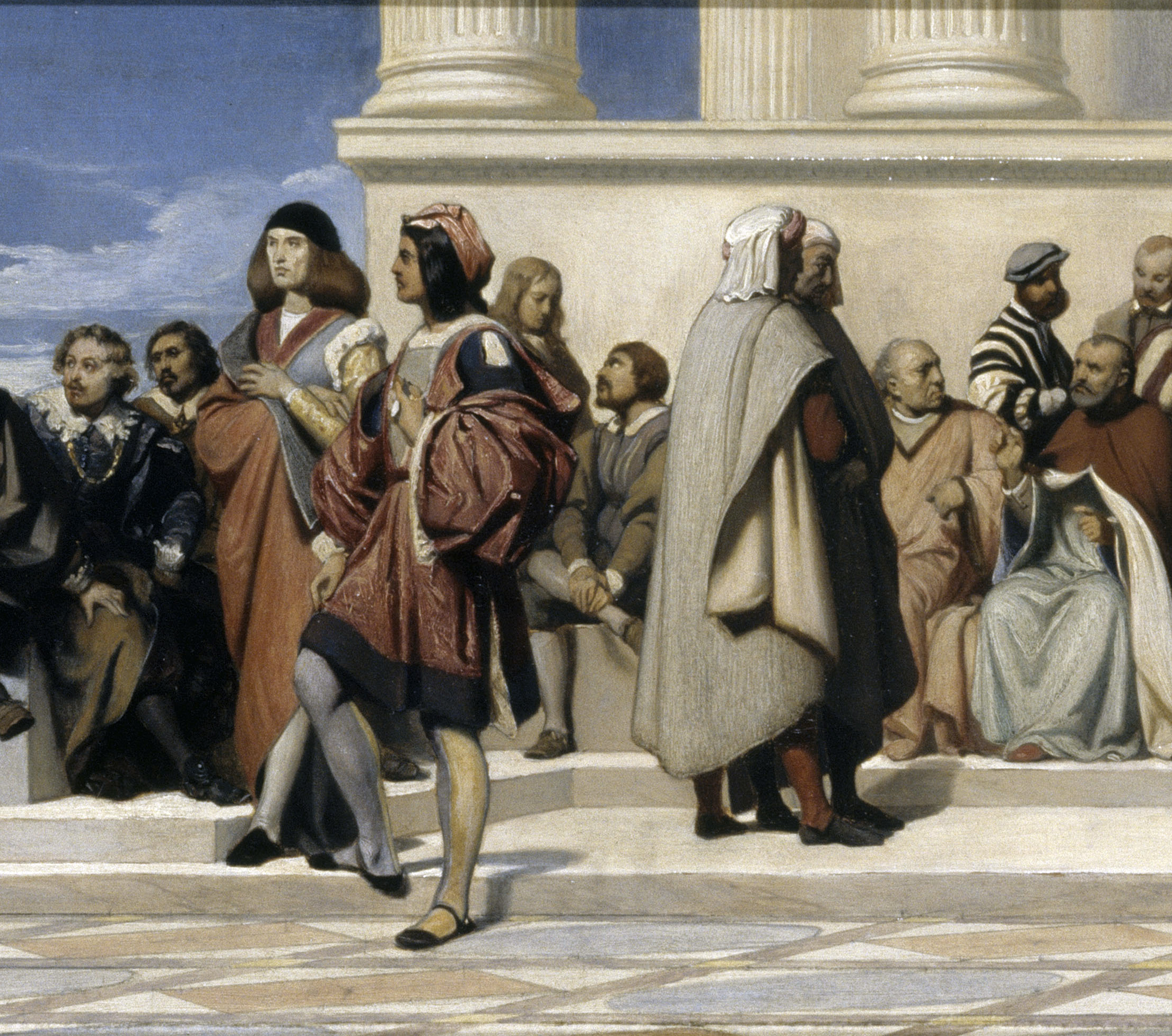 Projet pour l'hémicycle de l'École des Beaux Arts de Paris