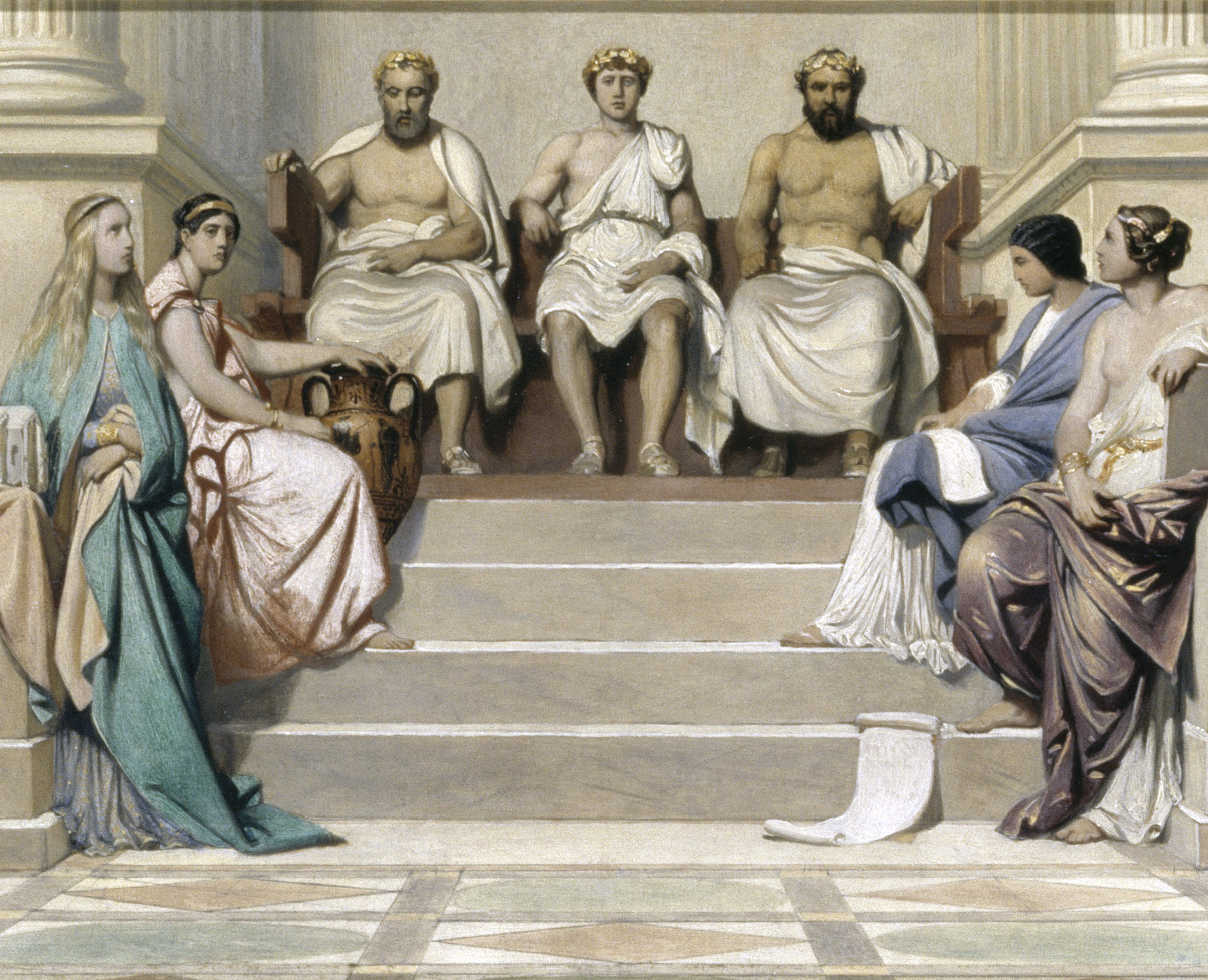 Projet pour l'hémicycle de l'École des Beaux Arts de Paris