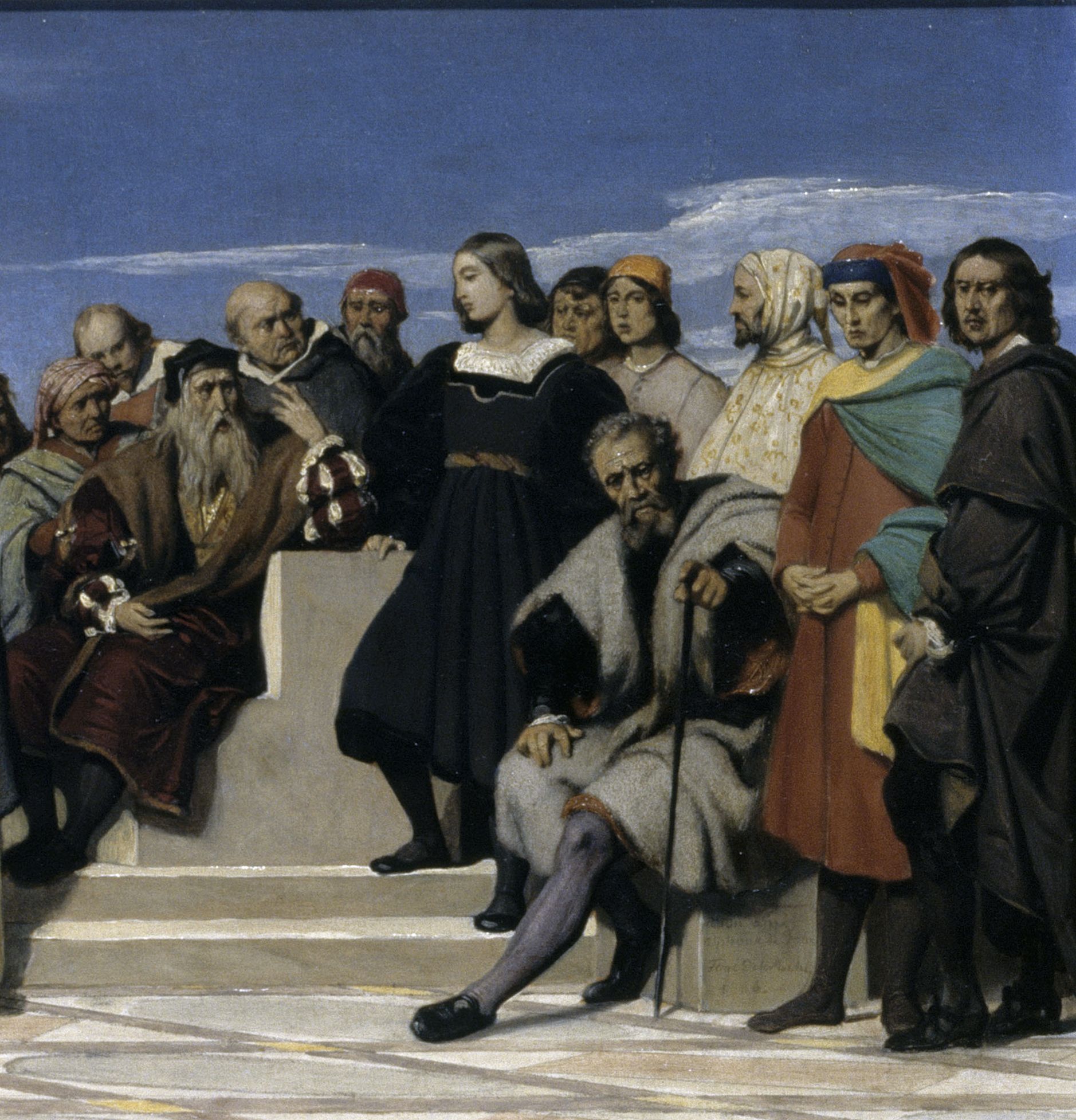 Projet pour l'hémicycle de l'École des Beaux Arts de Paris