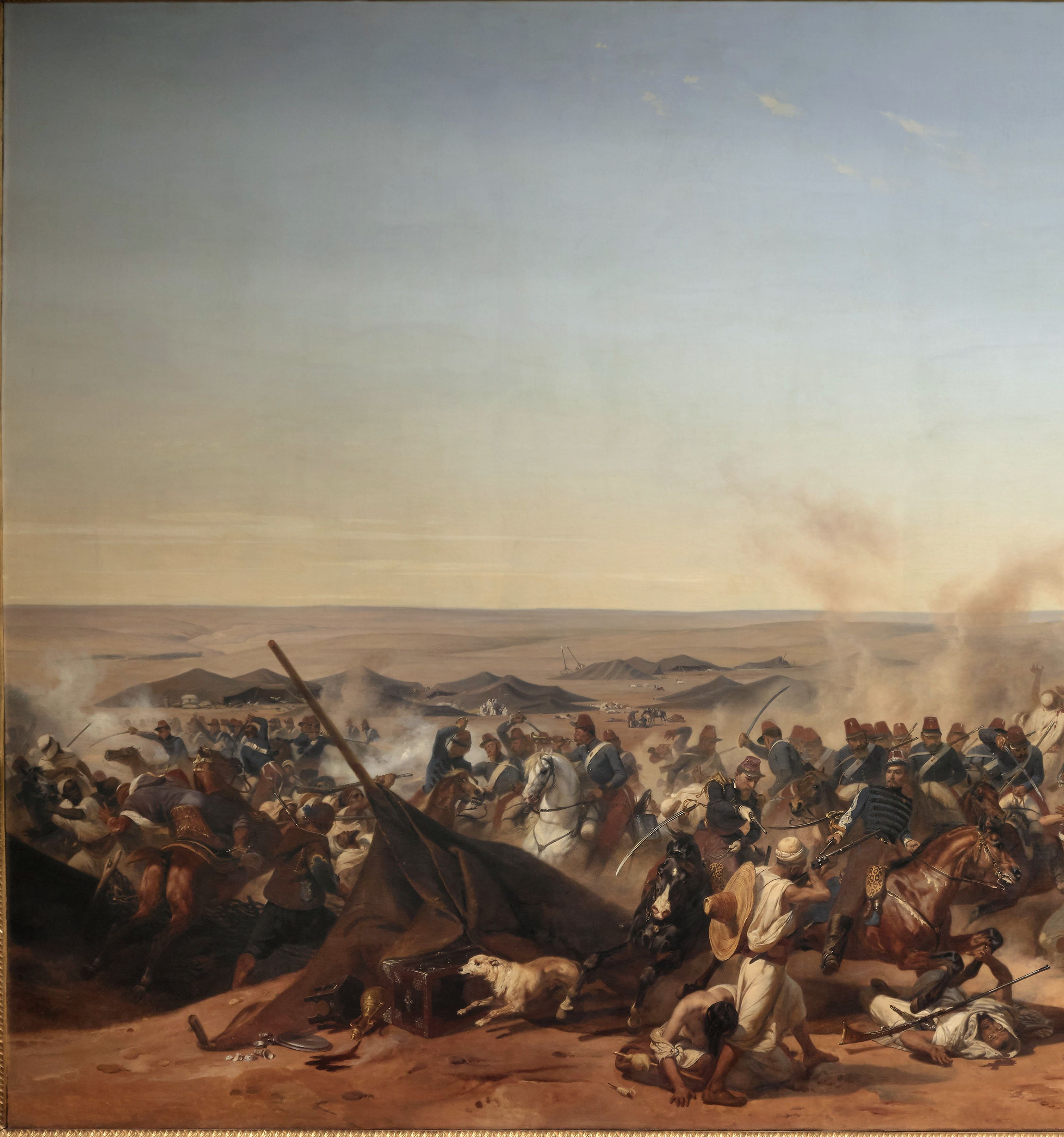 Prise de la smalah d'Abd-El-Kader à Taguin. 16 mai 1843.