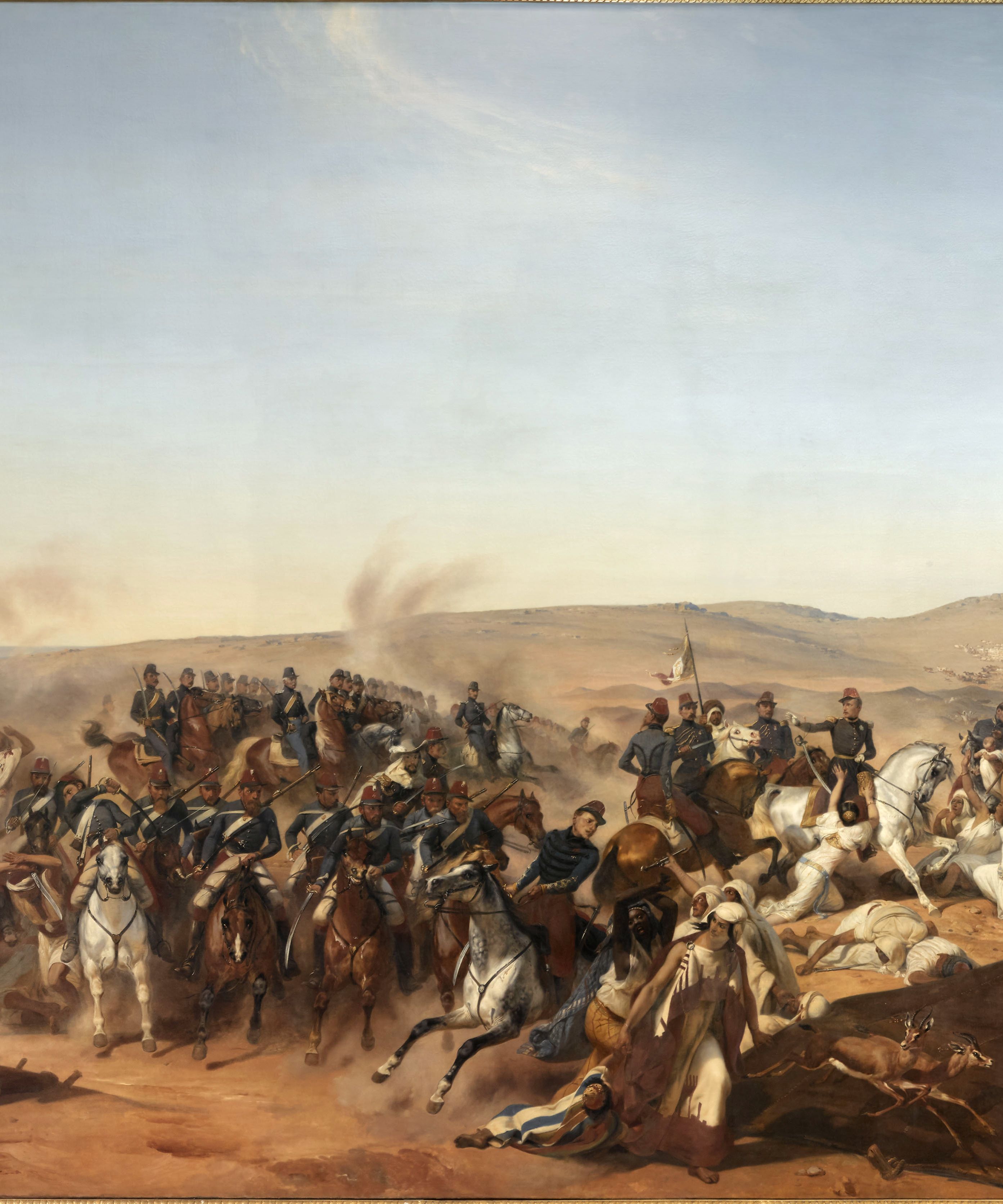 Prise de la smalah d'Abd-El-Kader à Taguin. 16 mai 1843.