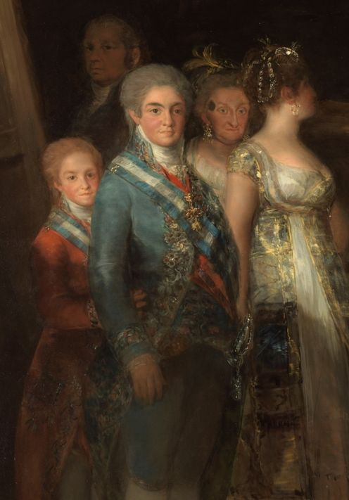 La Famille de Charles IV, détail 1 - Francisco Goya 