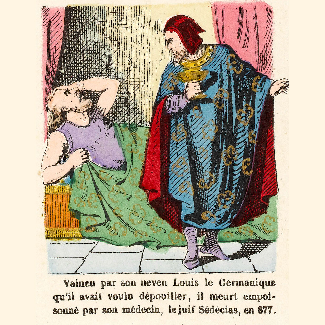 Histoire de France. (2eme Race). Pl. 4