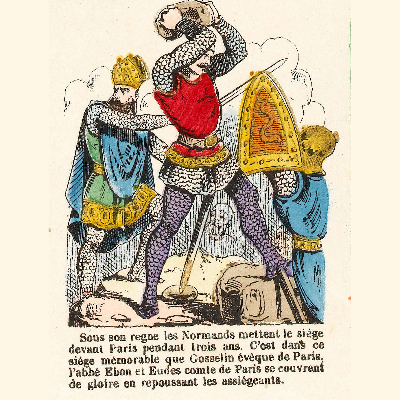 Histoire de France. (2eme Race). Pl. 4