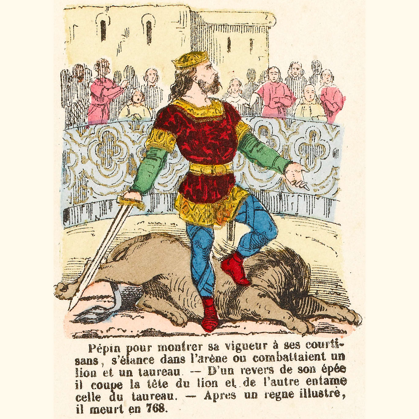 Histoire de France. (2eme Race). Pl. 4