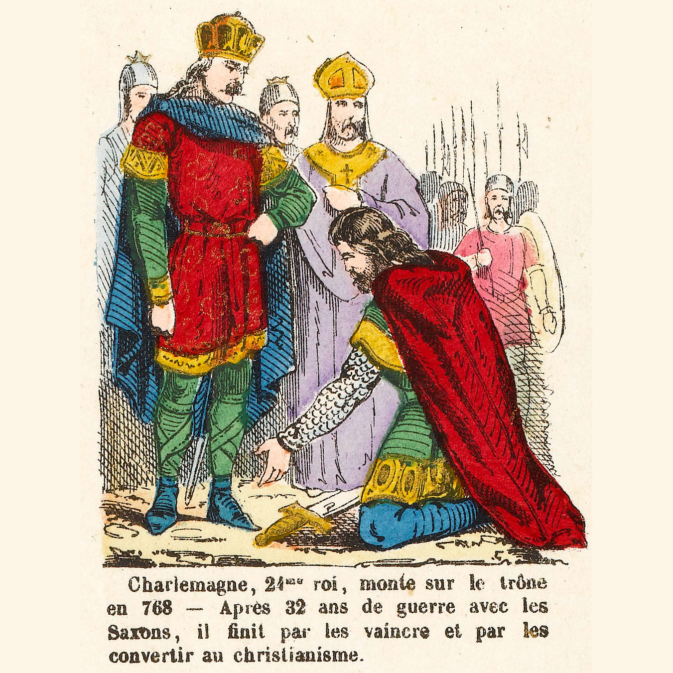 Histoire de France. (2eme Race). Pl. 4