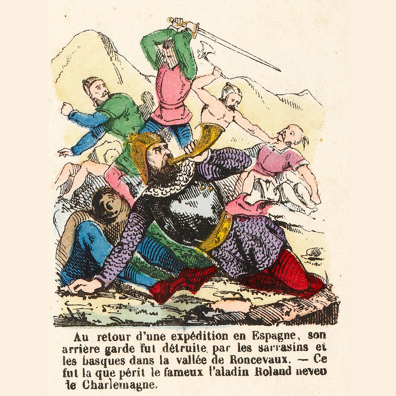 Histoire de France. (2eme Race). Pl. 4
