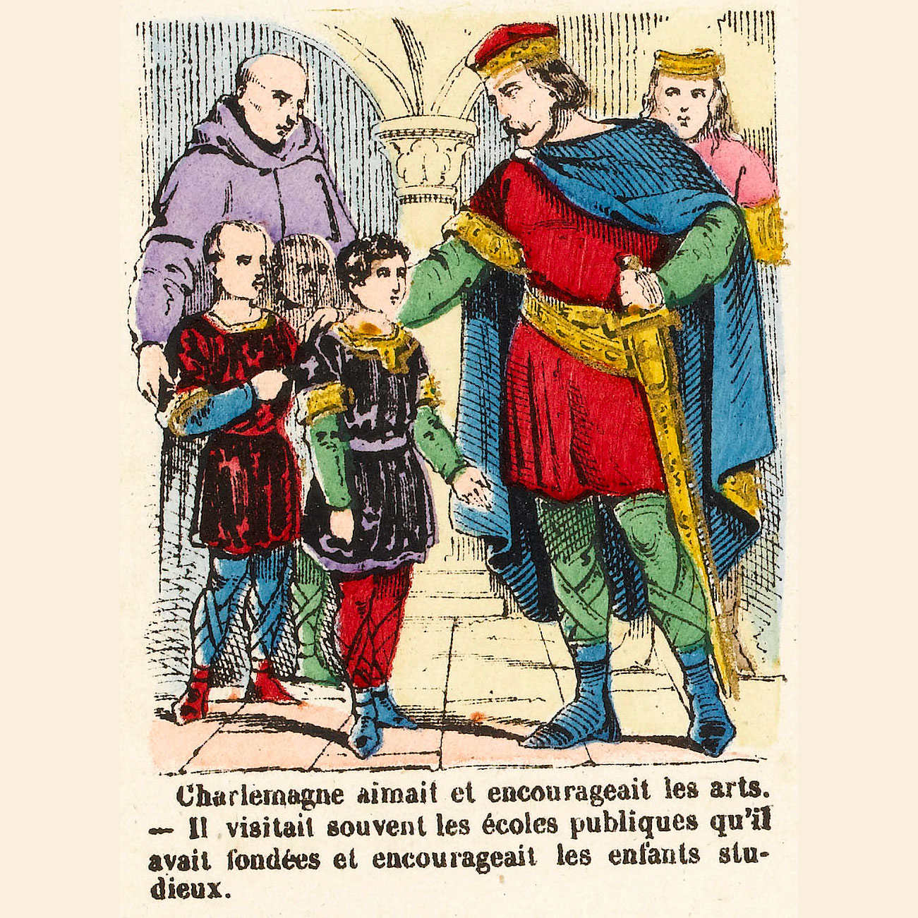 Histoire de France. (2eme Race). Pl. 4