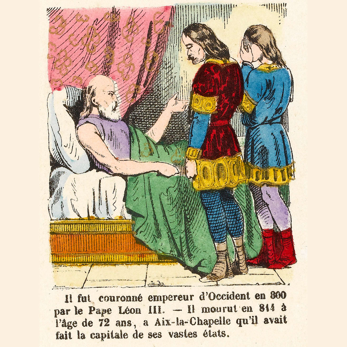 Histoire de France. (2eme Race). Pl. 4