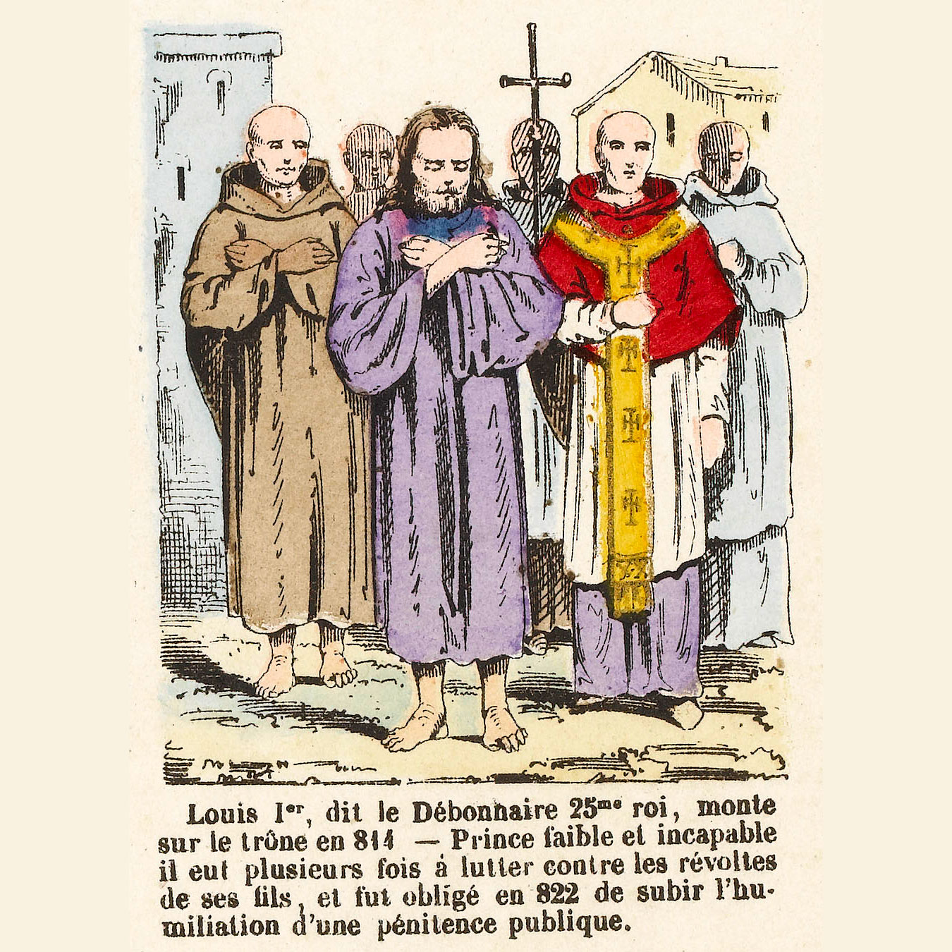 Histoire de France. (2eme Race). Pl. 4