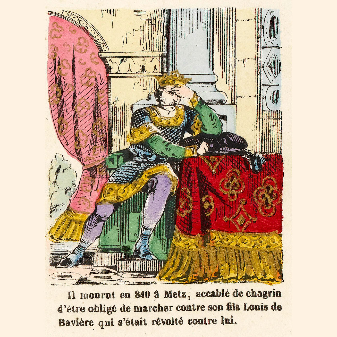 Histoire de France. (2eme Race). Pl. 4