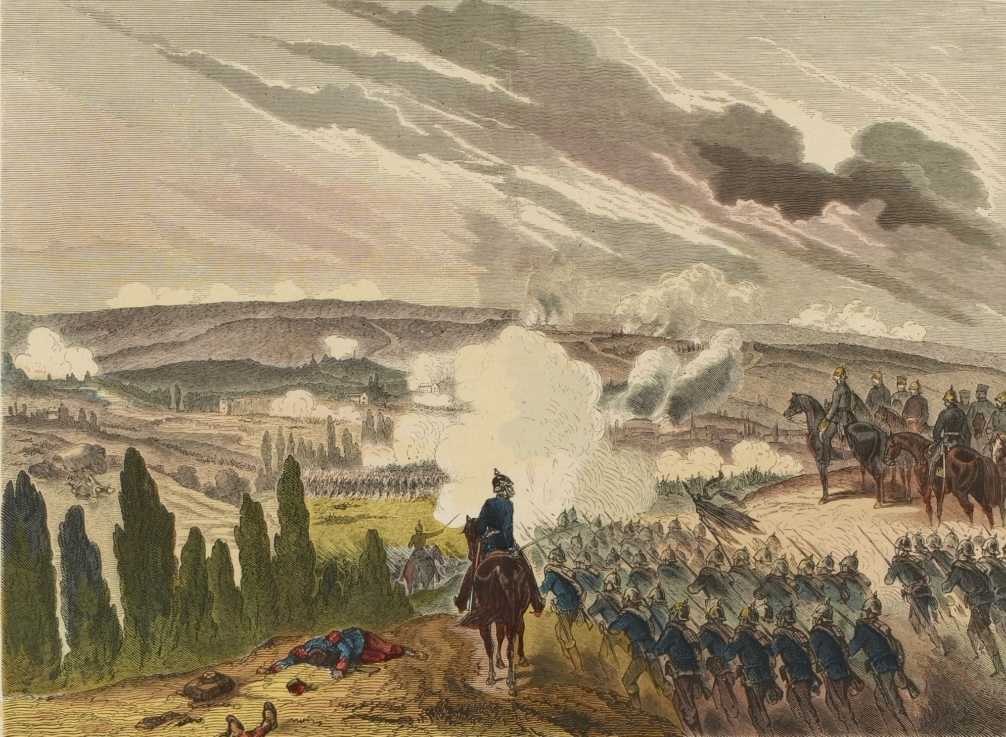 champ de bataille de Sedan en 1870