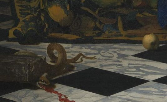 Serpent et pomme